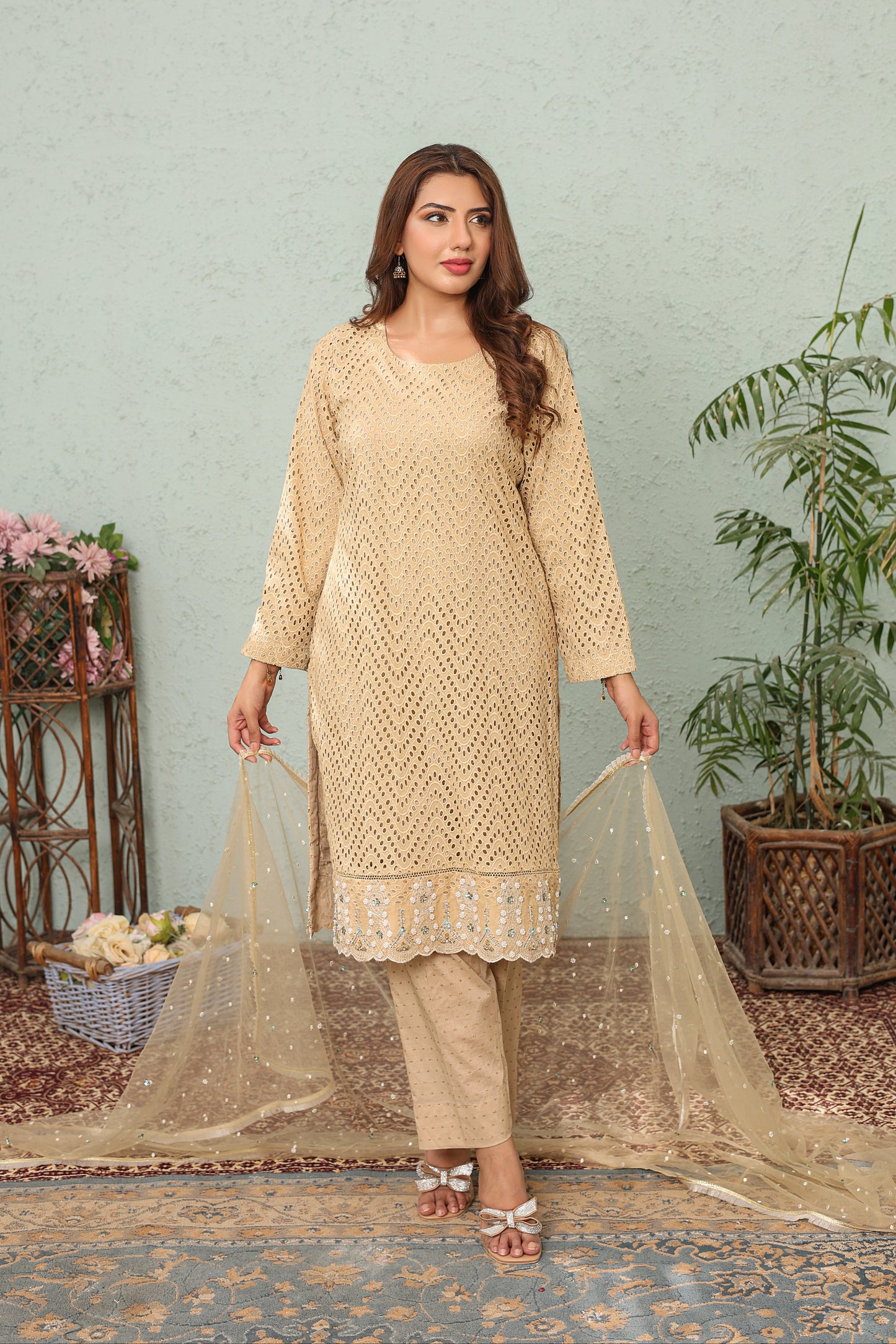 RR — Hina | 3PC Lawn Suit