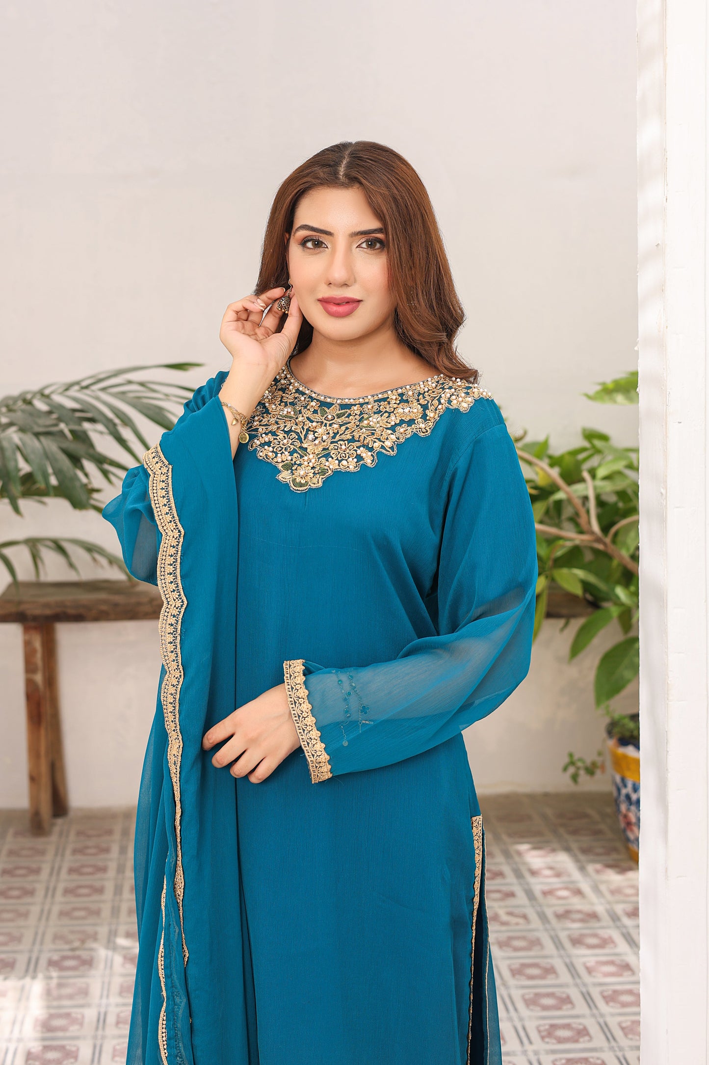 NN — Shabnam | 3PC Chiffon Suit