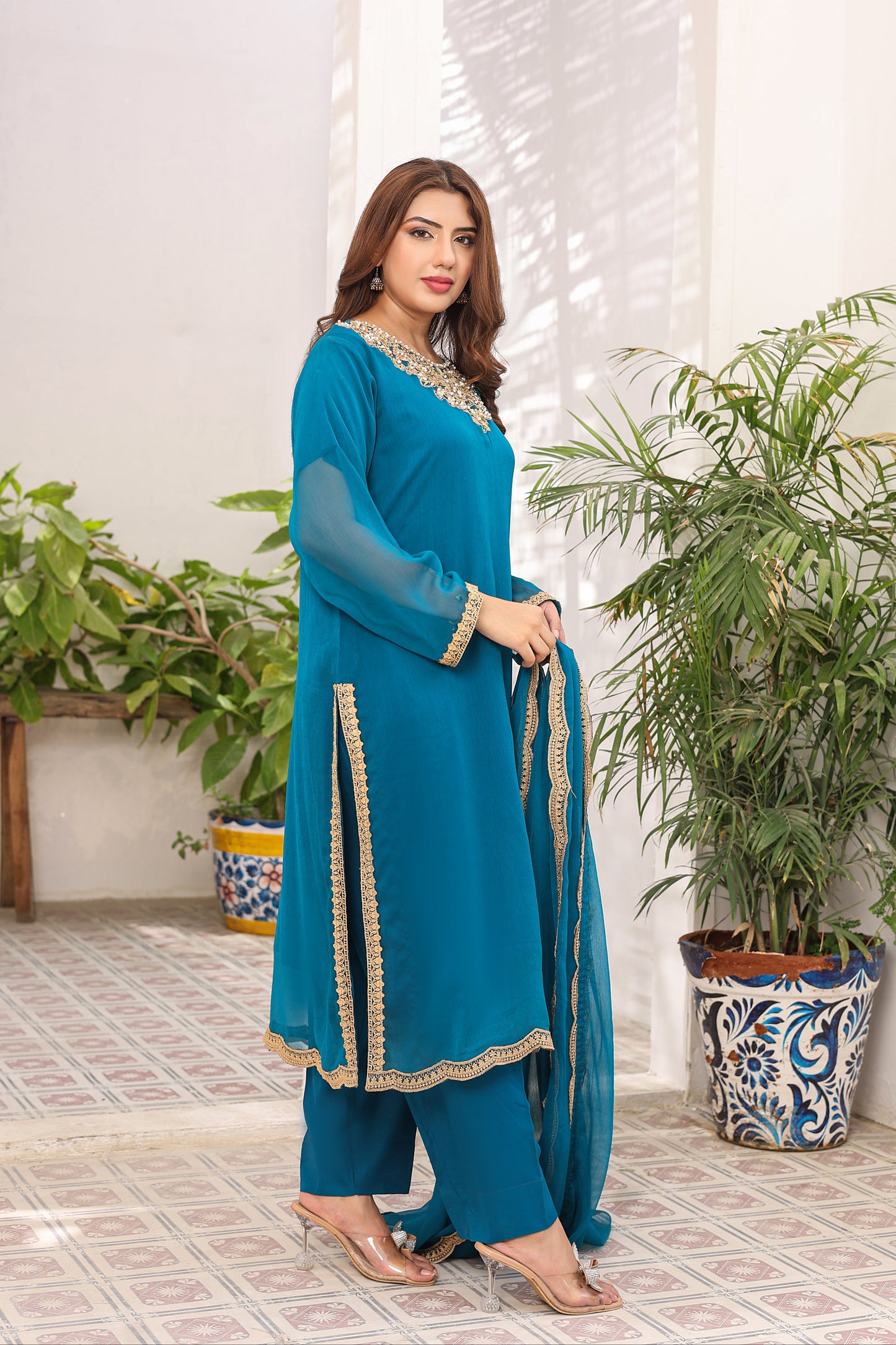 NN — Shabnam | 3PC Chiffon Suit