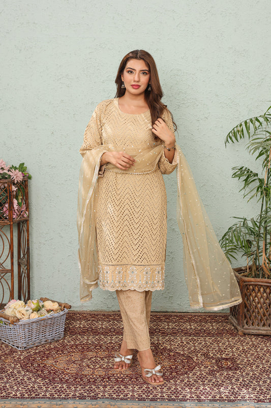 RR 10 — Hina | 3PC Lawn Suit