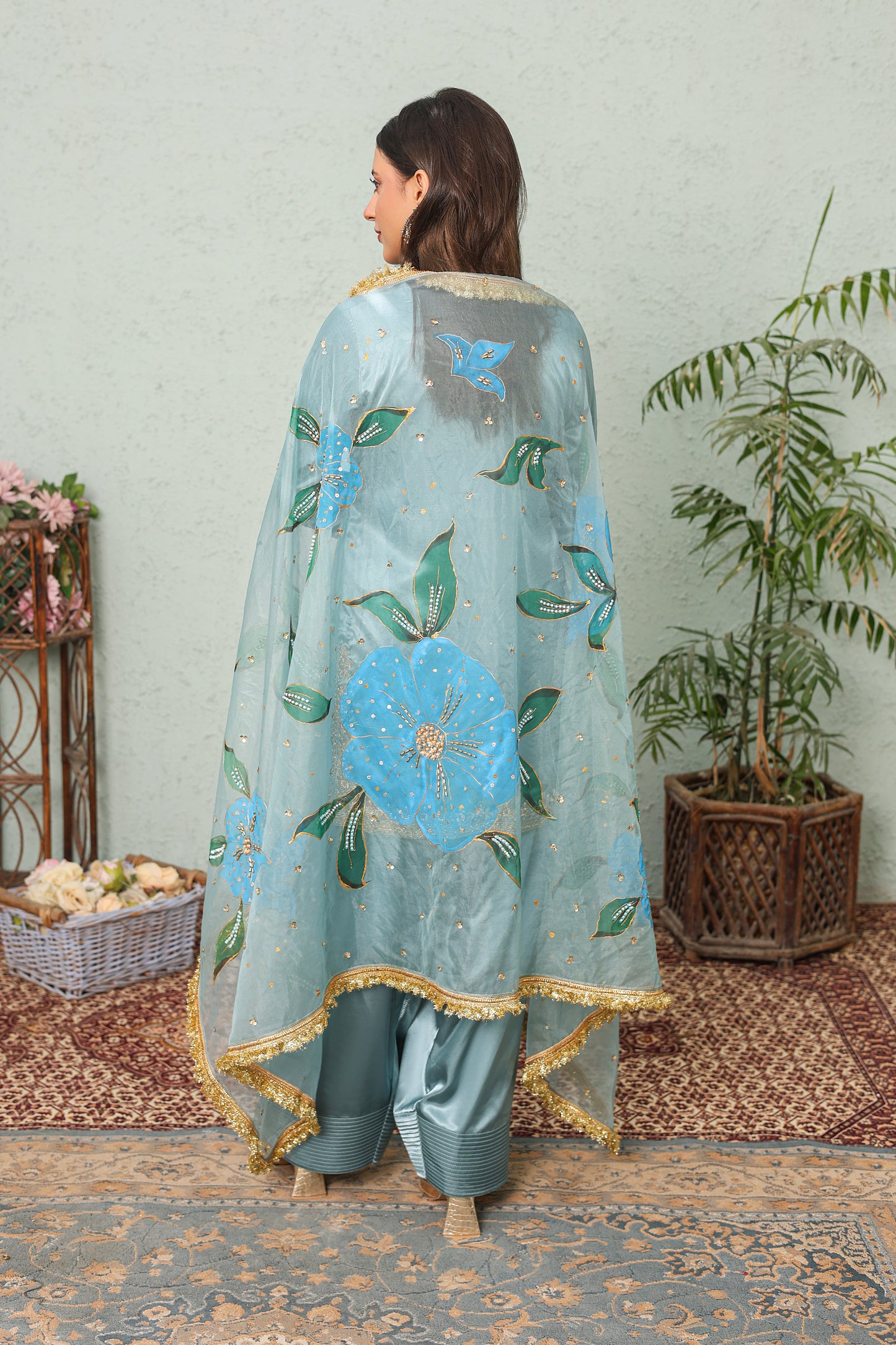 NN — Ayat | 3PC Silk Farshi Shalwar Suit