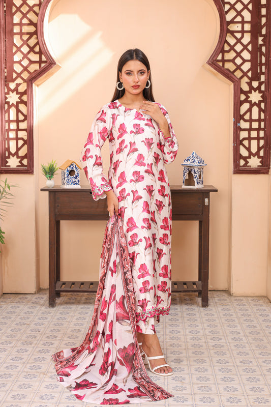 NN 02 — Nissah | 3PC Silk Suit