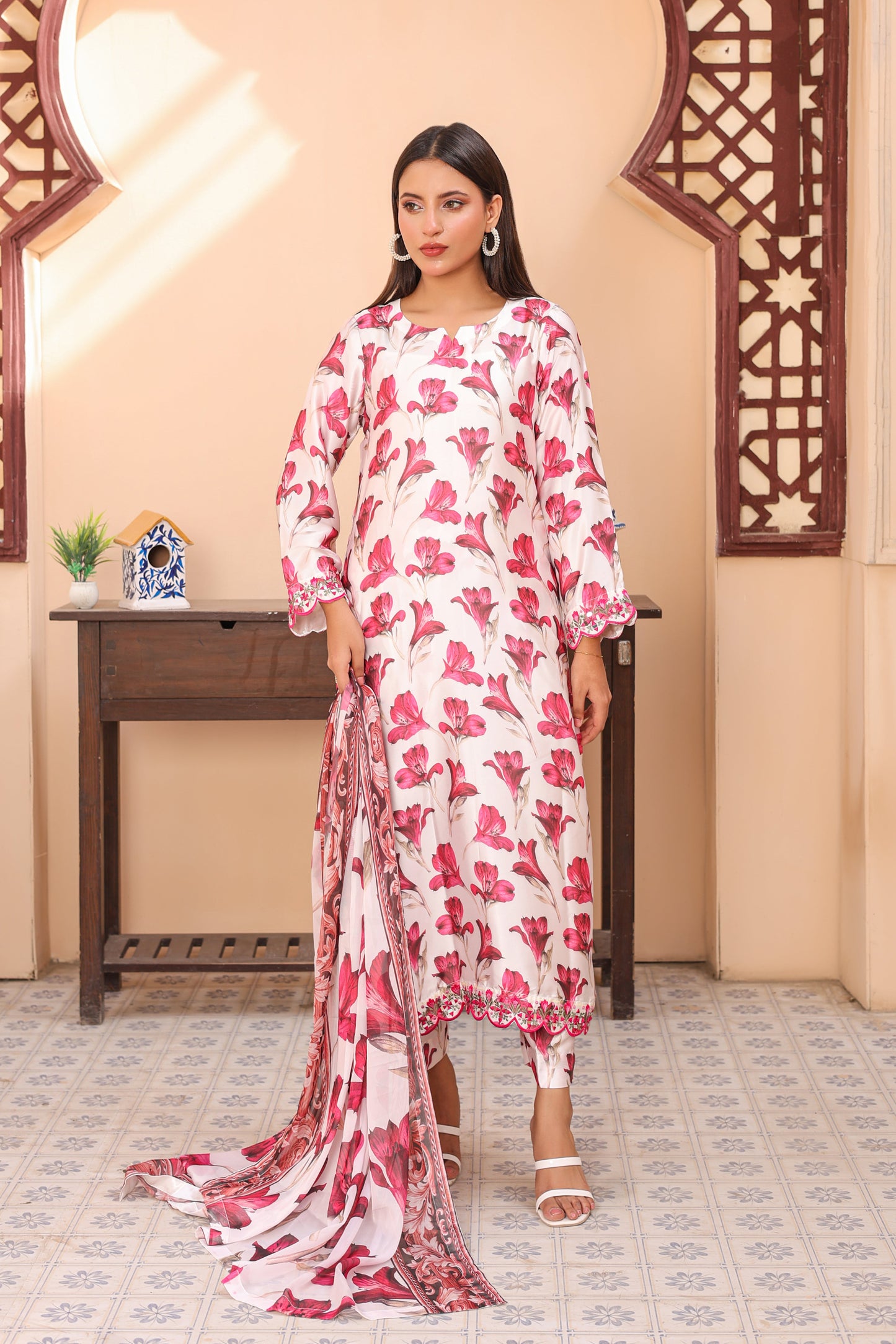 NN — Nissah | 3PC Silk Suit