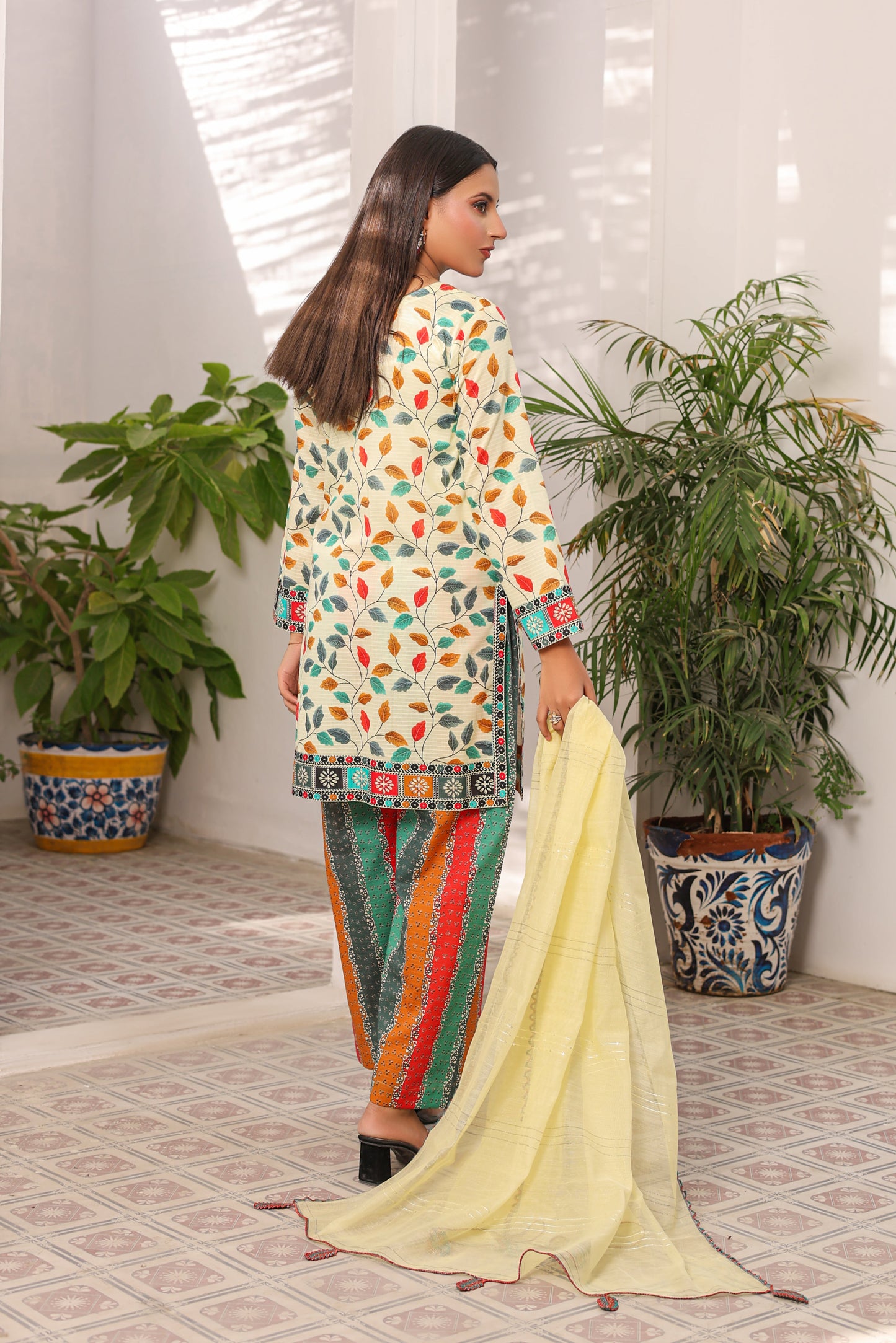 RR — Bahar | 3PC Doria Lawn Suit
