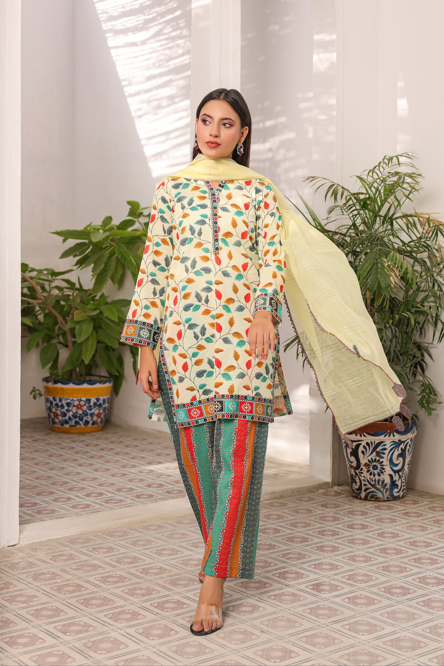RR — Bahar | 3PC Doria Lawn Suit