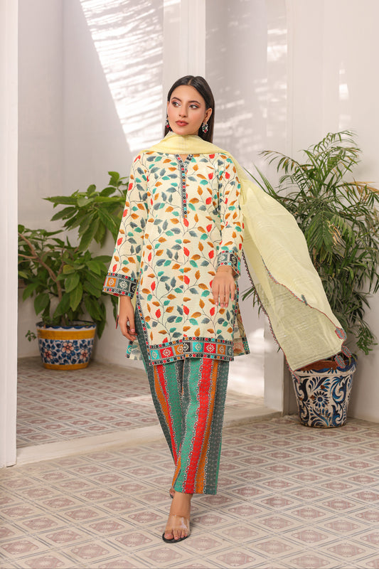 RR 08 — Bahar | 3PC Doria Lawn Suit