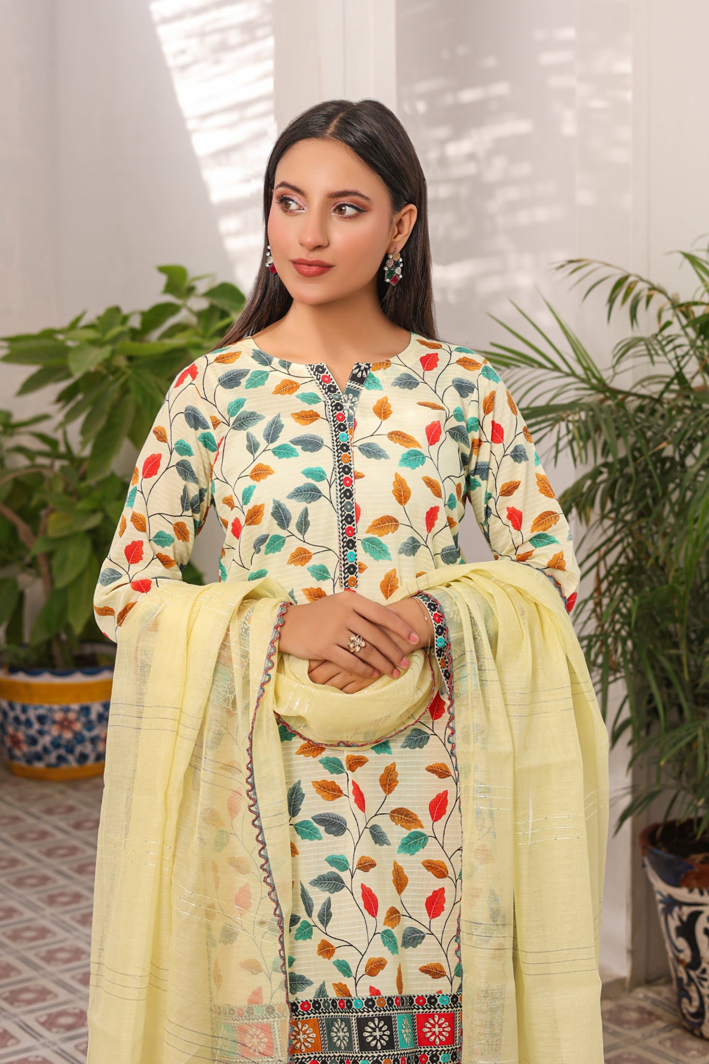 RR — Bahar | 3PC Doria Lawn Suit
