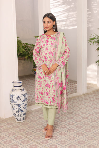 RR — Parizah | 3PC Doria Lawn Suit