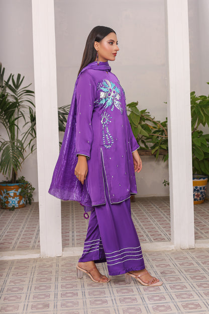NN — Aabroo | Silk 3PC Suit